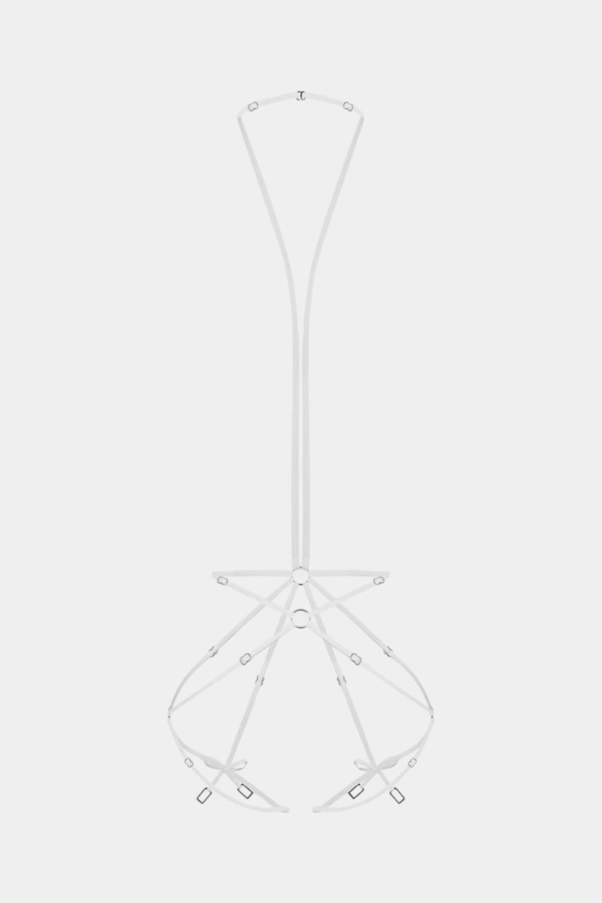 Белый бондаж Vesper Zhilyova