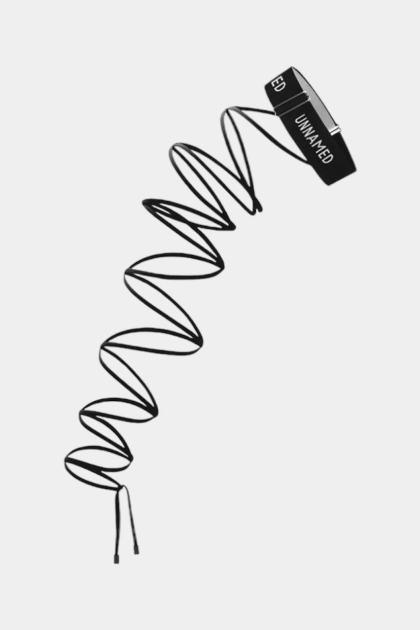 Пара черных бондажей Yuna Zhilyova