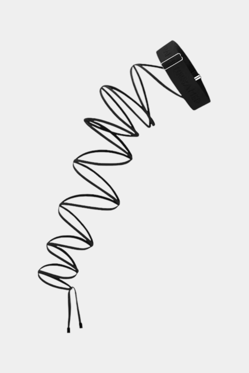 Пара черных бондажей Yuna Zhilyova