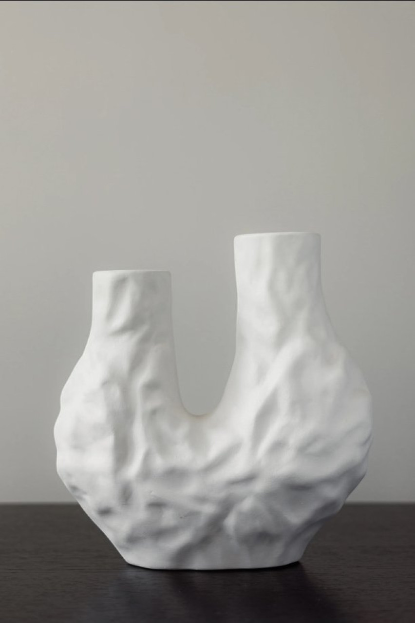 Біла ваза Louloudi clay kyiv