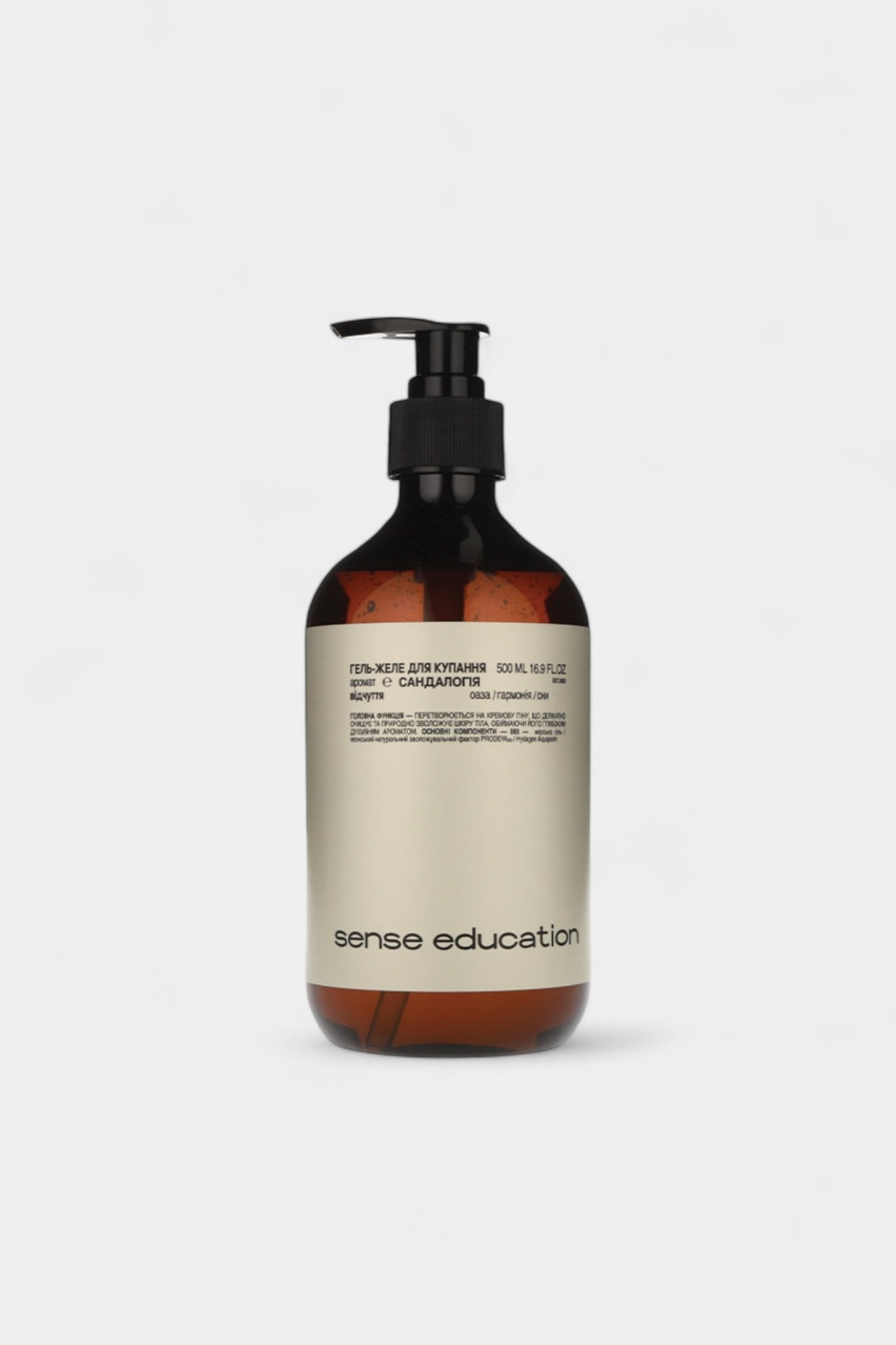 Гель-желе для купання «Сандалогія» GEL500SA sense education