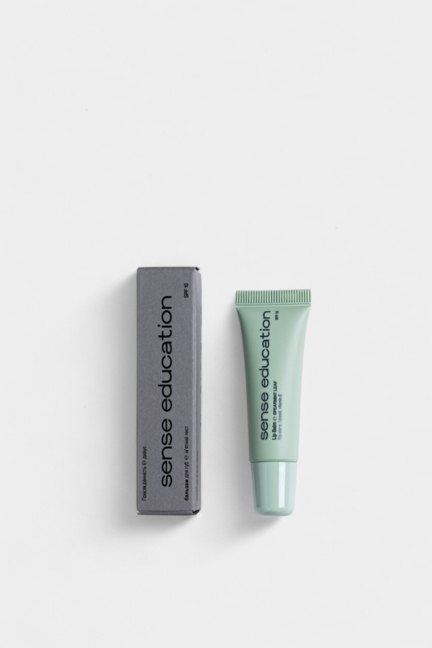 Бальзам для губ «М'ятний лист» з SPF10 BALSPF10MI sense education