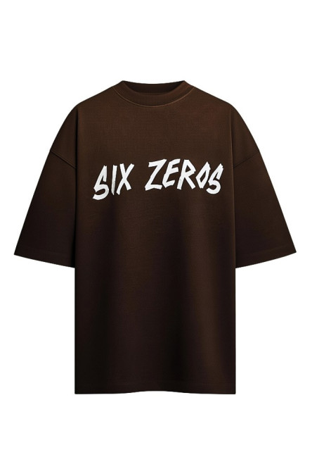 T-shirt TAPE rust brown